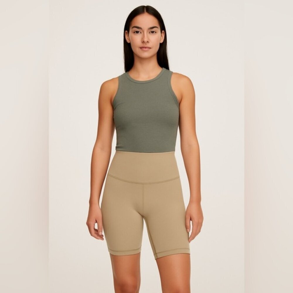TNA Butter Biker Shorts in Beige - Size XS